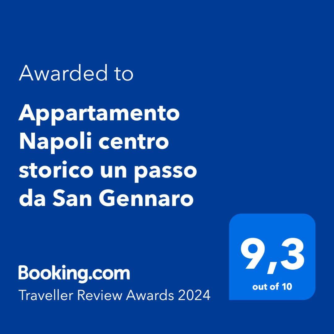 Apartamento Napoli Centro Storico Un Passo Da San Gennaro Exterior foto
